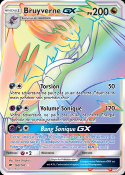 Carte Pokémon: Bruyverne GX