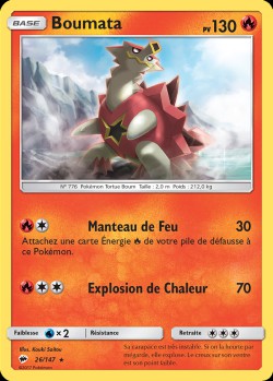 Carte Pokémon: Boumata