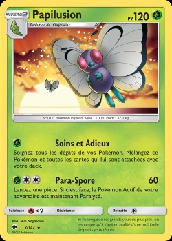 Carte Pokémon: Papilusion