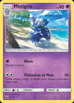 Carte Pokémon: Mistigrix