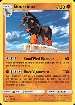 Carte Pokémon: Bourrinos