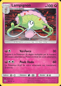 Carte Pokémon: Lampignon