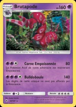 Carte Pokémon: Brutapode