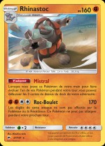 Carte Pokémon: Rhinastoc