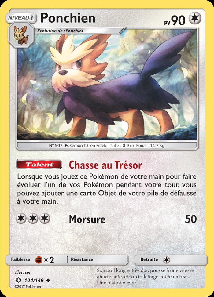 Carte Pokémon: Ponchien