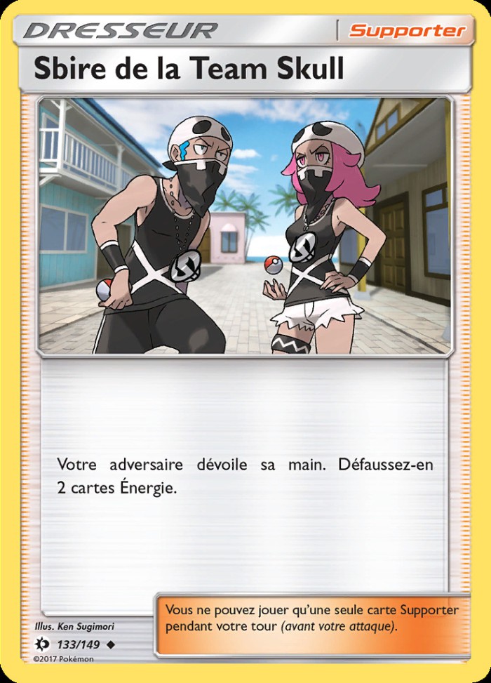 Carte Pokémon: Sbire de la Team Skull