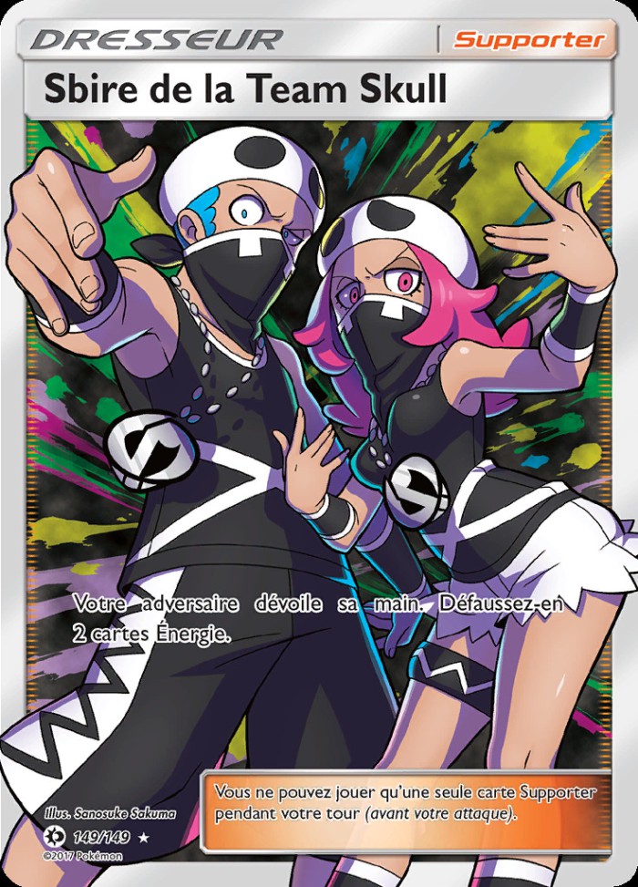 Carte Pokémon: Sbire de la Team Skull