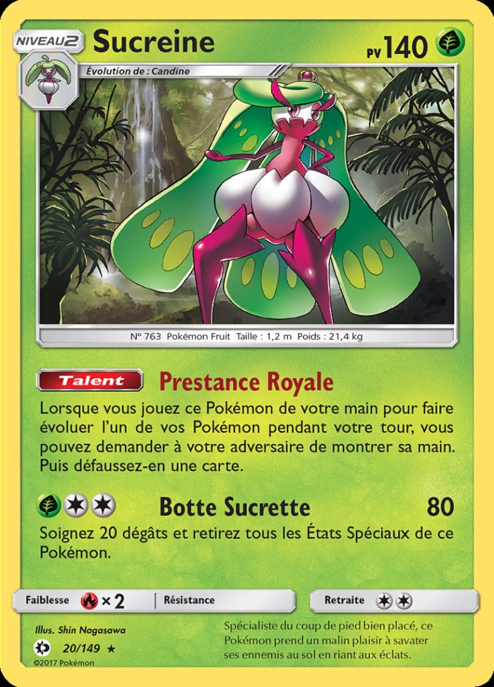 Carte Pokémon: Sucreine