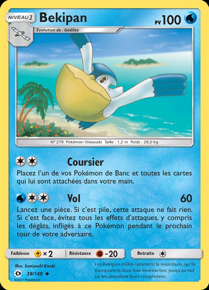 Carte Pokémon: Bekipan