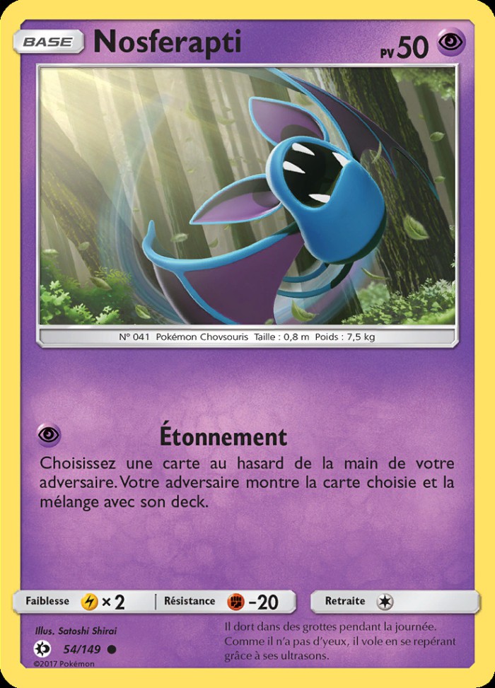 Carte Pokémon: Nosferapti