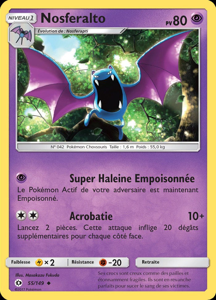 Carte Pokémon: Nosferalto