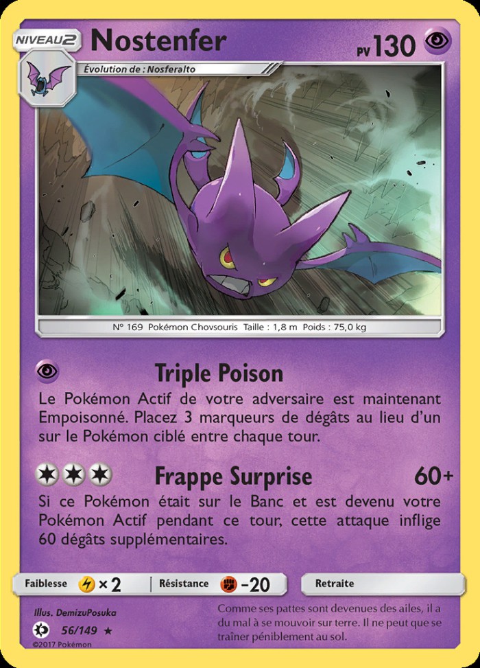 Carte Pokémon: Nostenfer