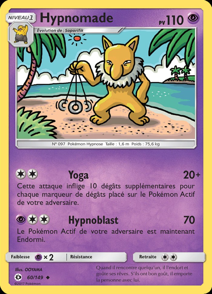 Carte Pokémon: Hypnomade