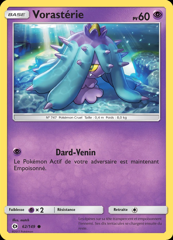 Carte Pokémon: Vorastérie