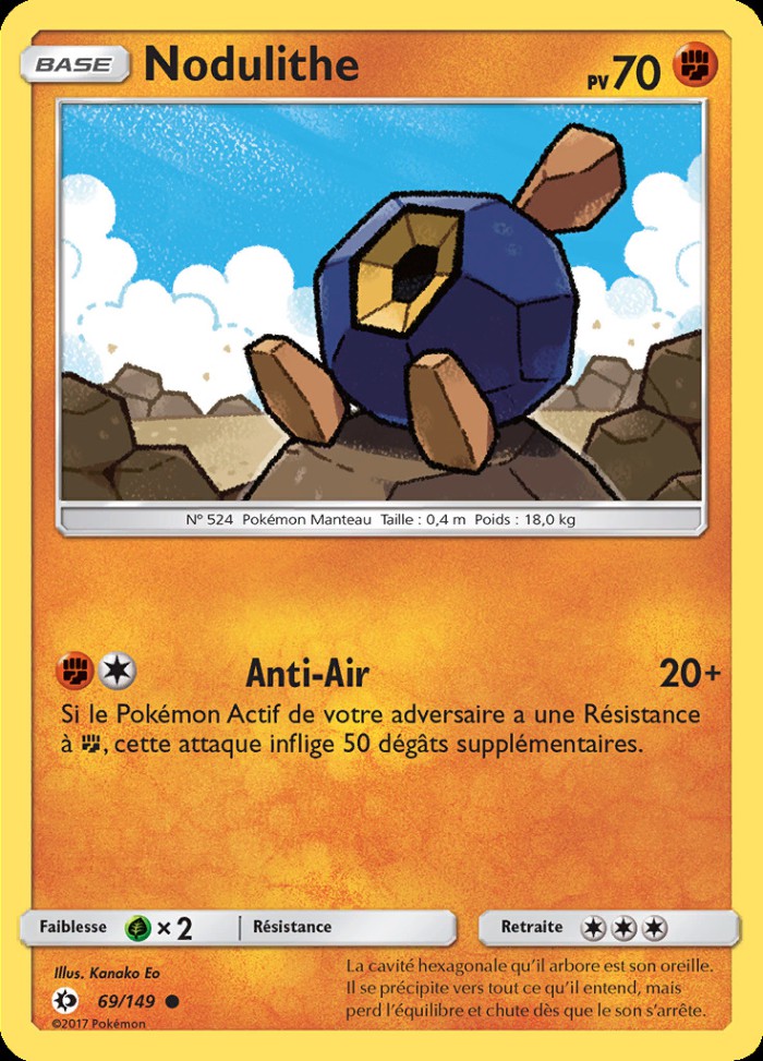 Carte Pokémon: Nodulithe