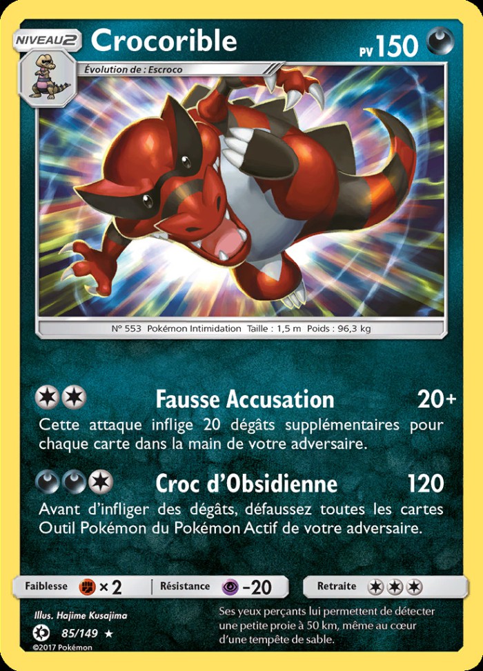 Carte Pokémon: Crocorible