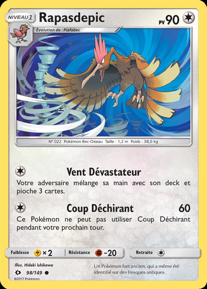 Carte Pokémon: Rapasdepic