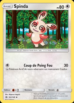 Carte Pokémon: Spinda