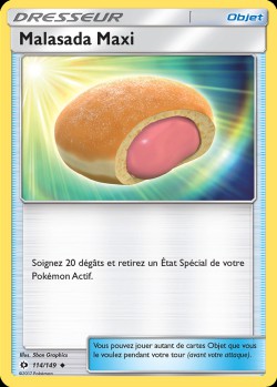 Carte Pokémon: Malasada Maxi