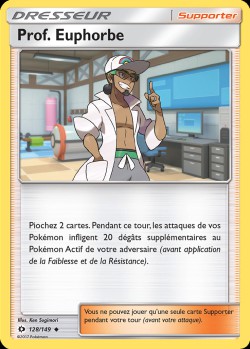 Carte Pokémon: Prof. Euphorbe