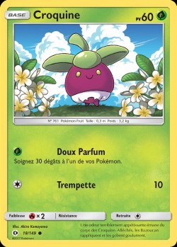 Carte Pokémon: Croquine