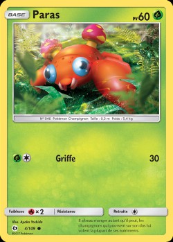 Carte Pokémon: Paras