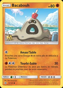 Carte Pokémon: Bacabouh