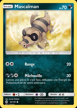 Carte Pokémon: Mascaïman