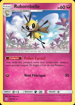 Carte Pokémon: Rubombelle