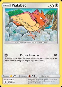 Carte Pokémon: Piafabec