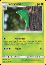 Carte Pokémon: Chrysacier