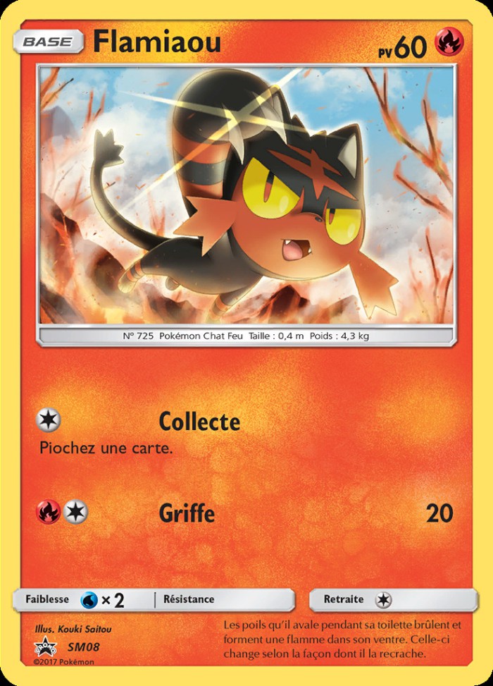 Carte Pokémon: Flamiaou