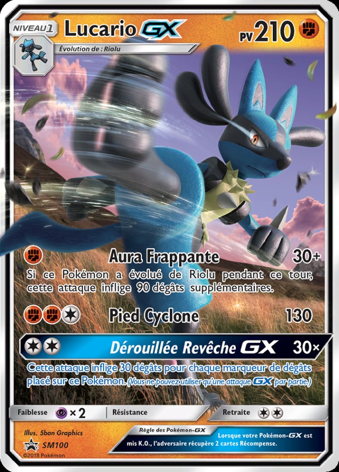 Carte Pokémon: Lucario GX