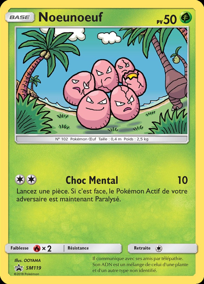 Carte Pokémon: Noeunoeuf