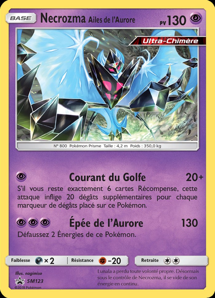 Carte Pokémon: Necrozma Ailes de l'Aurore