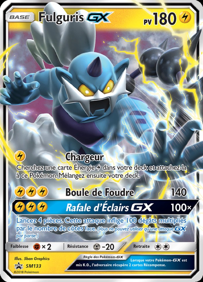 Carte Pokémon: Fulguris GX