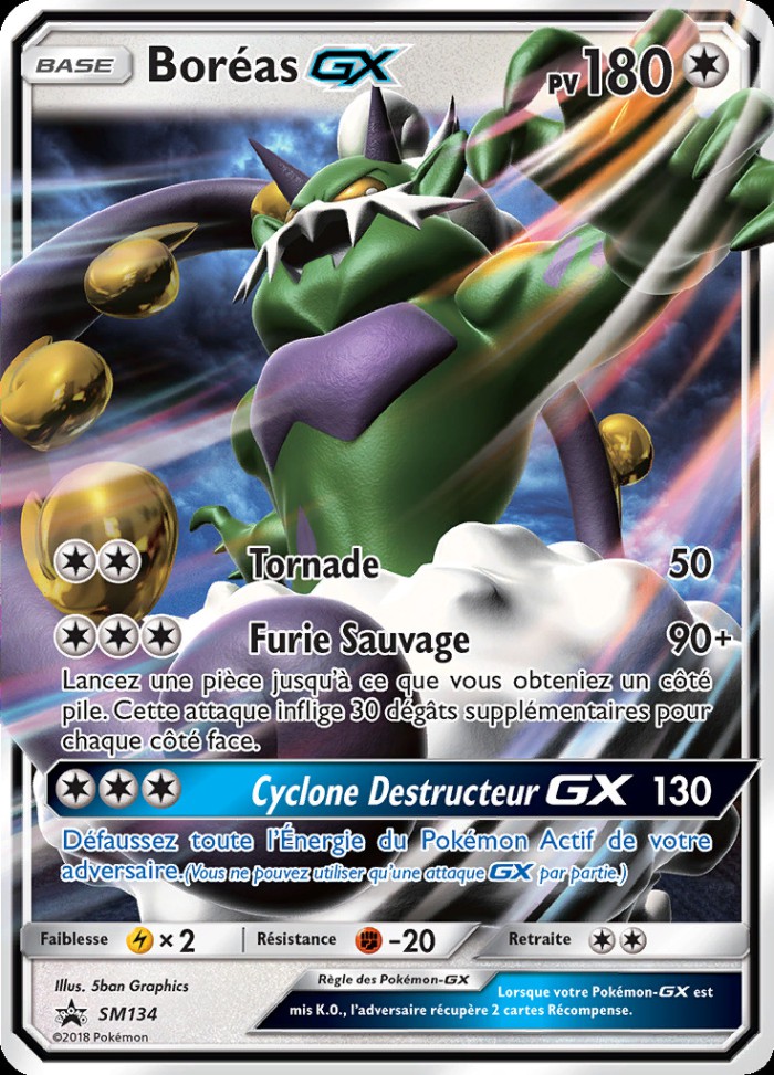 Carte Pokémon: Boréas GX