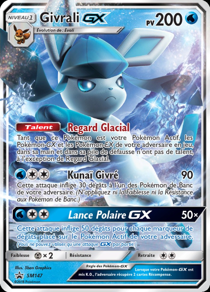 Carte Pokémon: Givrali GX