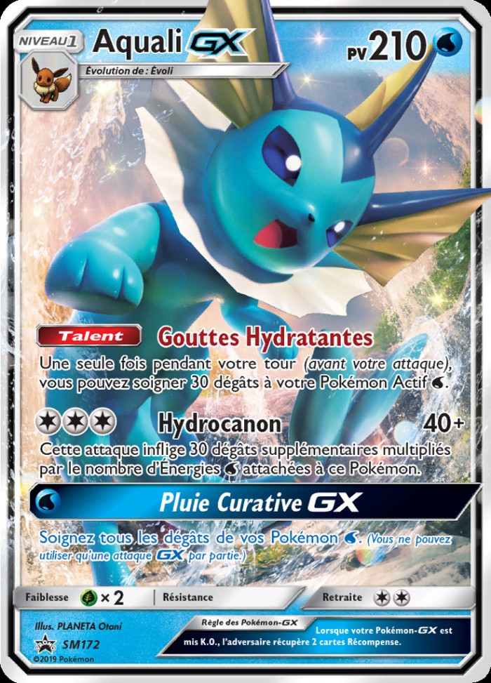 Carte Pokémon: Aquali GX