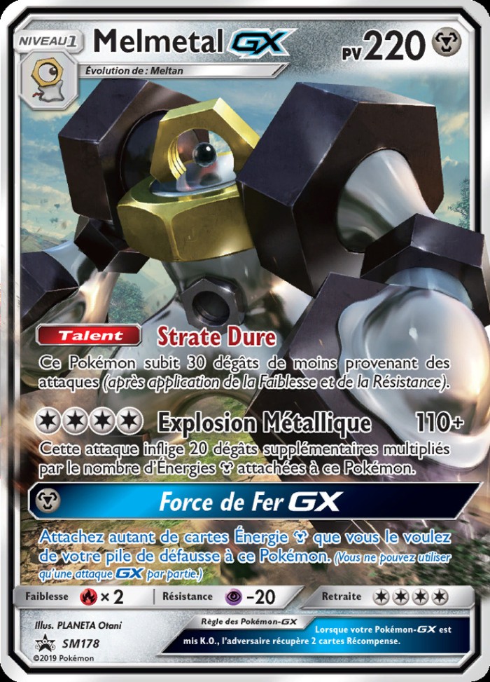 Carte Pokémon: Melmetal GX