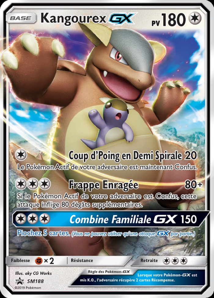 Carte Pokémon: Kangourex GX