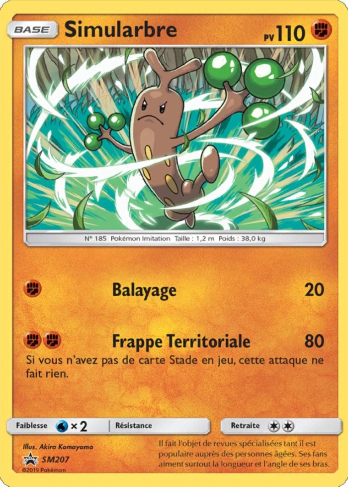 Carte Pokémon: Simularbre