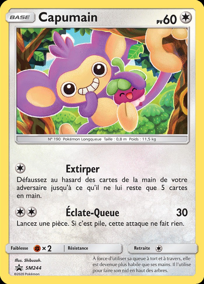 Carte Pokémon: Capumain