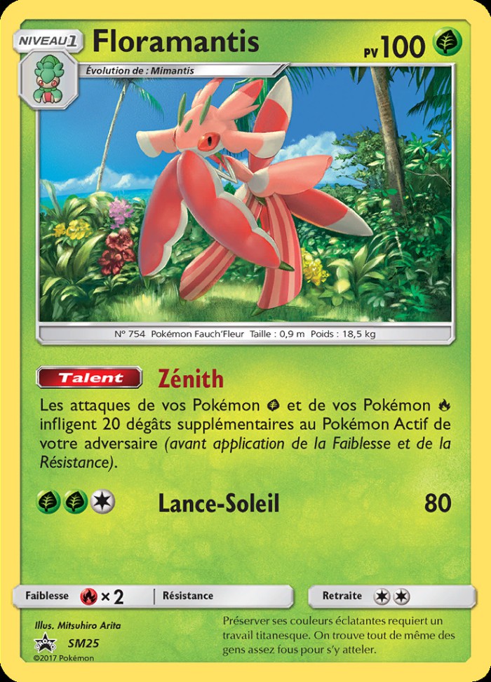 Carte Pokémon: Floramantis