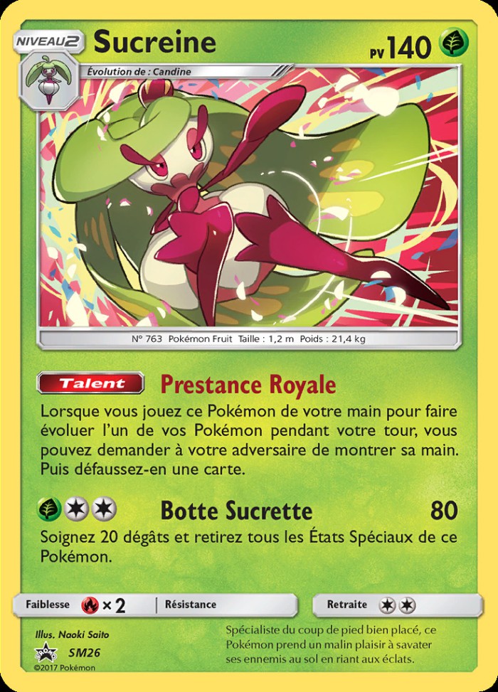 Carte Pokémon: Sucreine