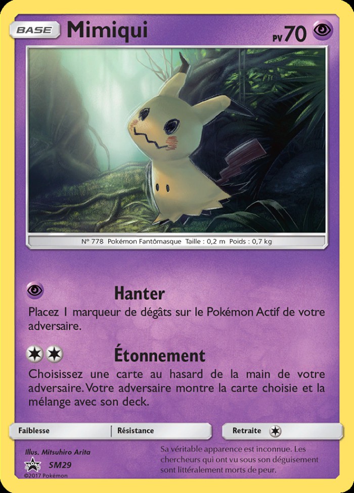 Carte Pokémon: Mimiqui