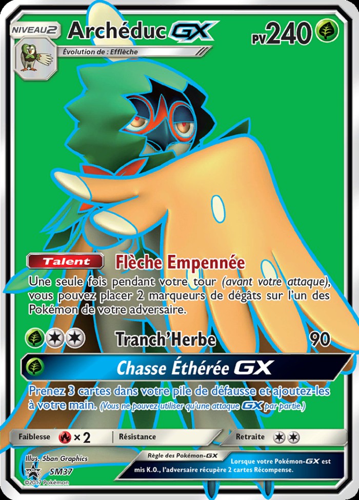 Carte Pokémon: Archéduc GX