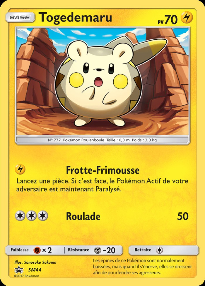 Carte Pokémon: Togedemaru