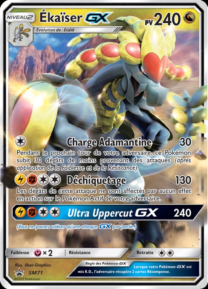 Carte Pokémon: Ékaïser GX