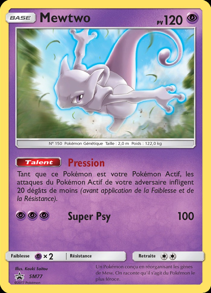 Carte Pokémon: Mewtwo